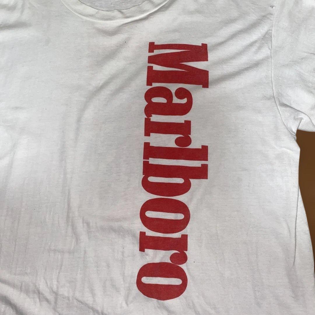 s*7様 マルボロ Marlbolo ´89 ロゴ ヴィンテージ Tシャツ 本物