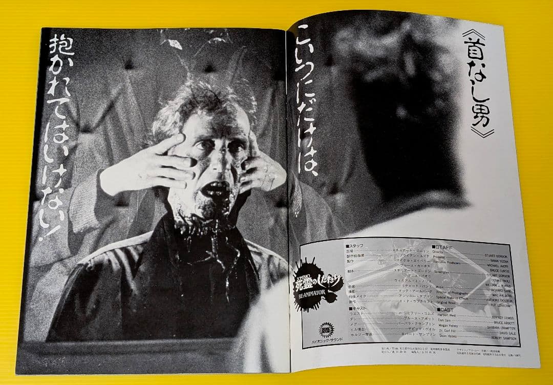 古い映画「ZOMBIO／死霊のしたたり」【ホラー】【激レア】初版
