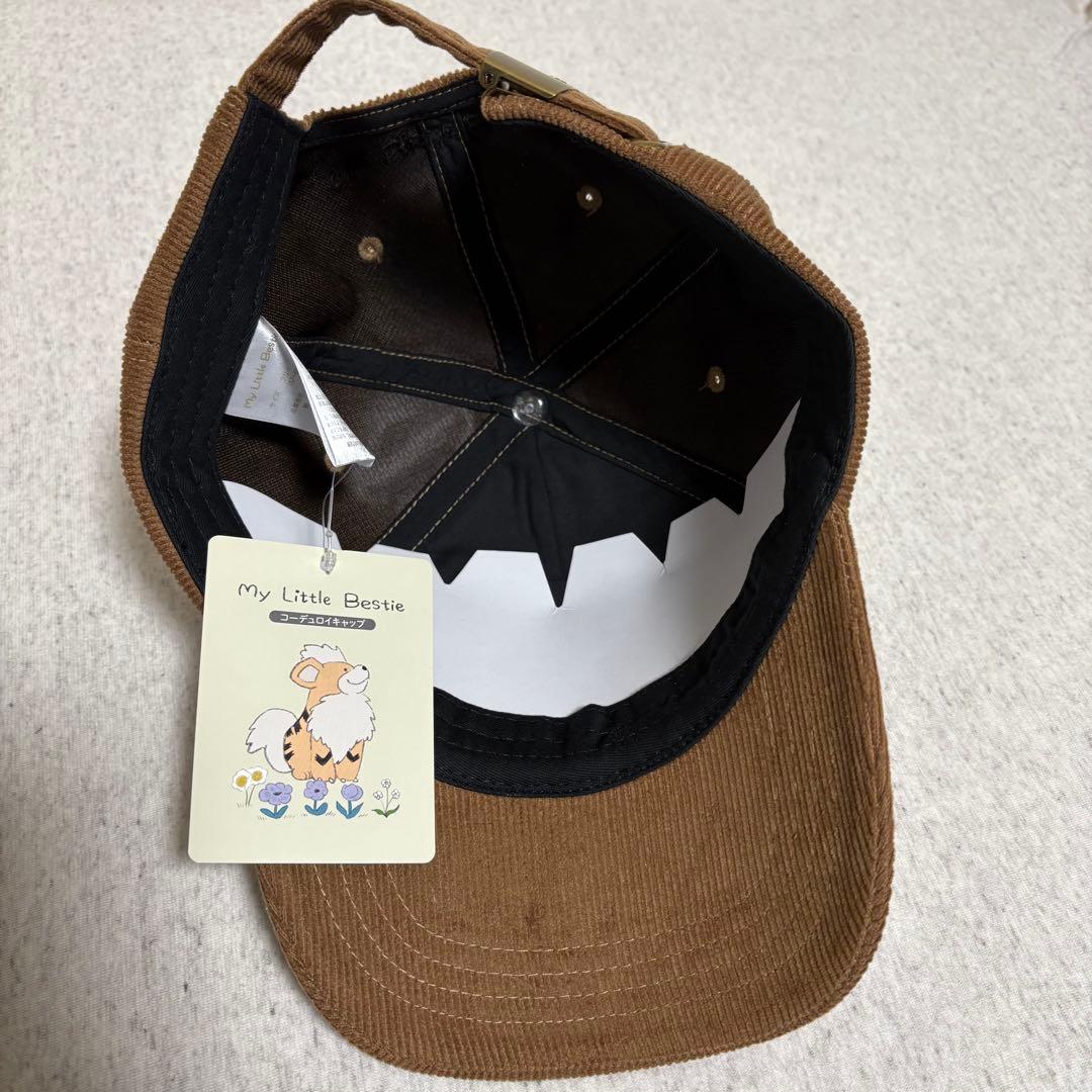 新品未使用】My Little Bestie ガーディ コーデュロイキャップ - メルカリ