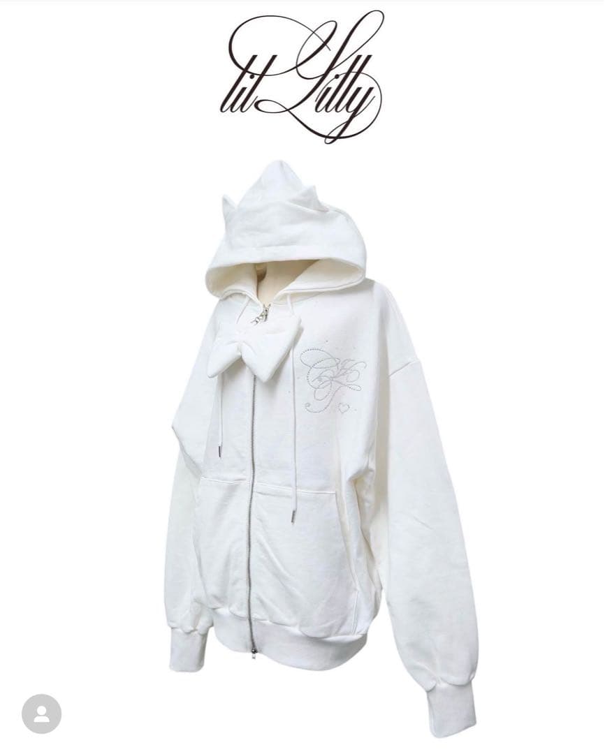 lillilly CATフードリボンパーカー 🐈‍⬛CAT リボンパーカー予約開始🐈‍⬛ | lilLilly official webstore