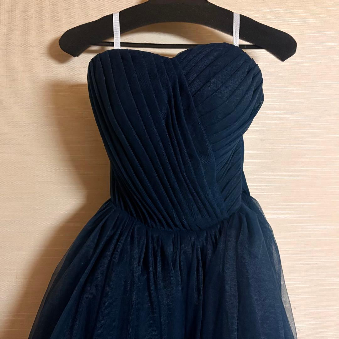 演奏会 発表会 ネイビー ロングドレス Aライン 5~7号 - メルカリ