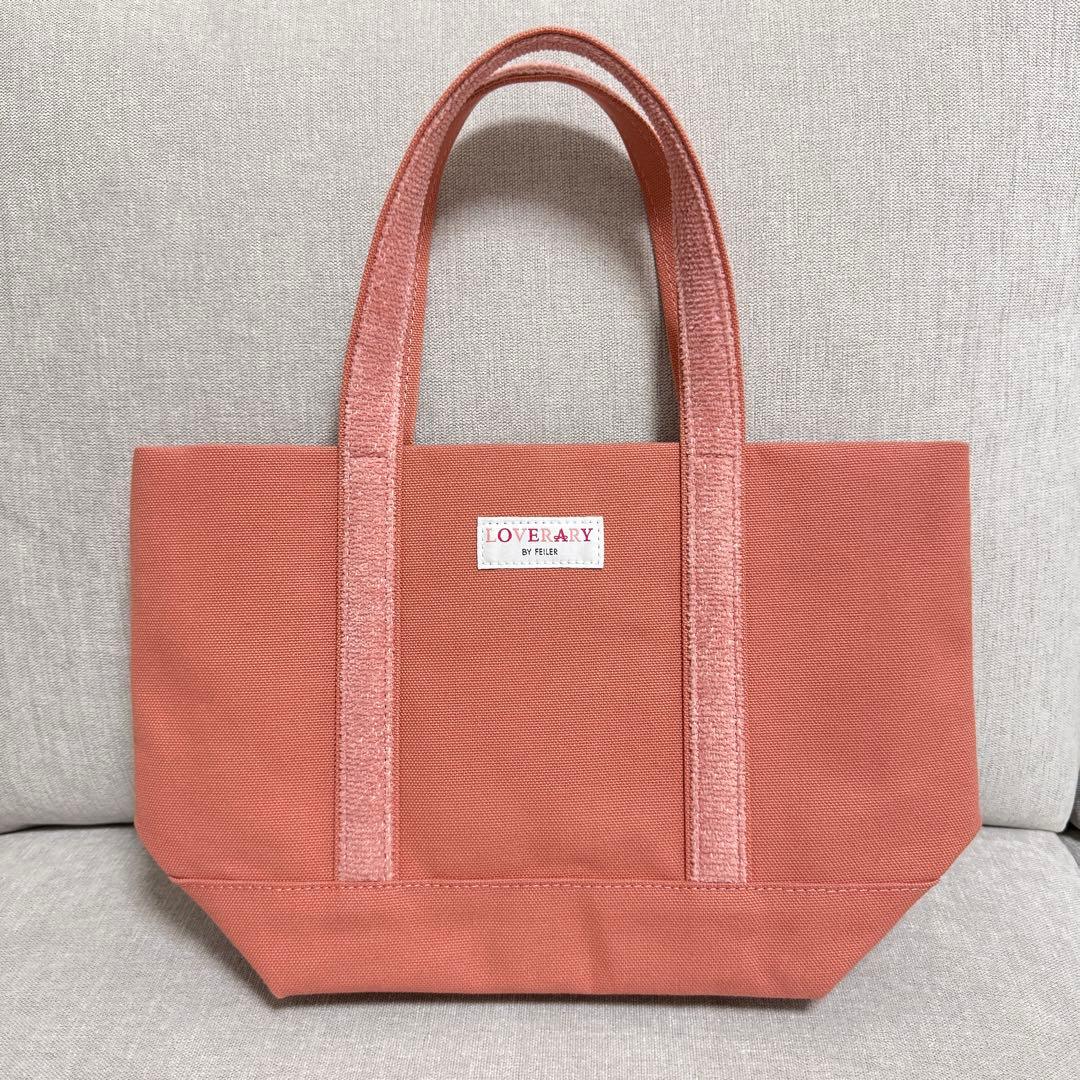 フェイラー LOVERARY オールドテディガール ワッペントート ピンク L