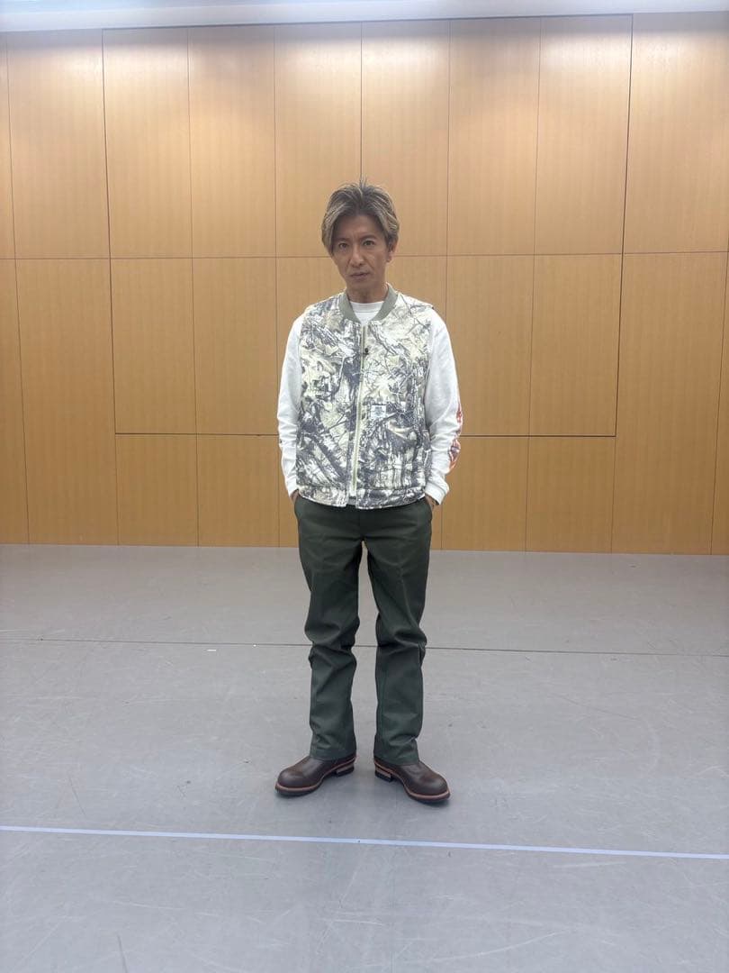 HIDE AND SEEK Camo Zip Work Vest XLキムタク - メルカリ