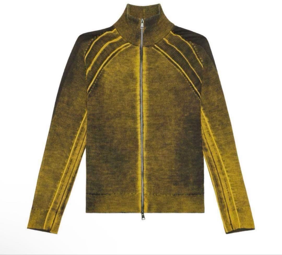 DIESEL ディーゼル K-IRINI ドライバーズニット イエロー 購入品紹介+スタイリング【DIESEL ドライバーズニット】 - YouTube