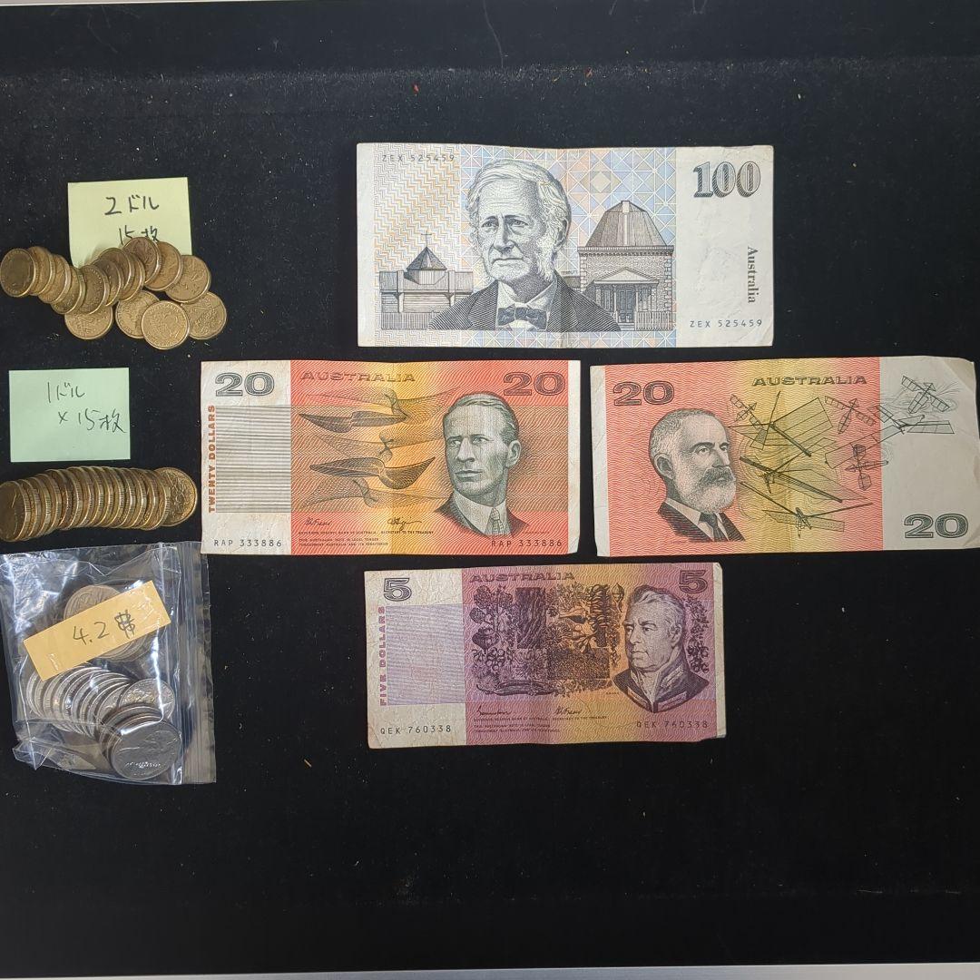 オーストラリアドル 紙幣とセット190ドル以上 オーストラリアドル 紙幣とセット190ドル以上 オーストラリアドル 紙幣