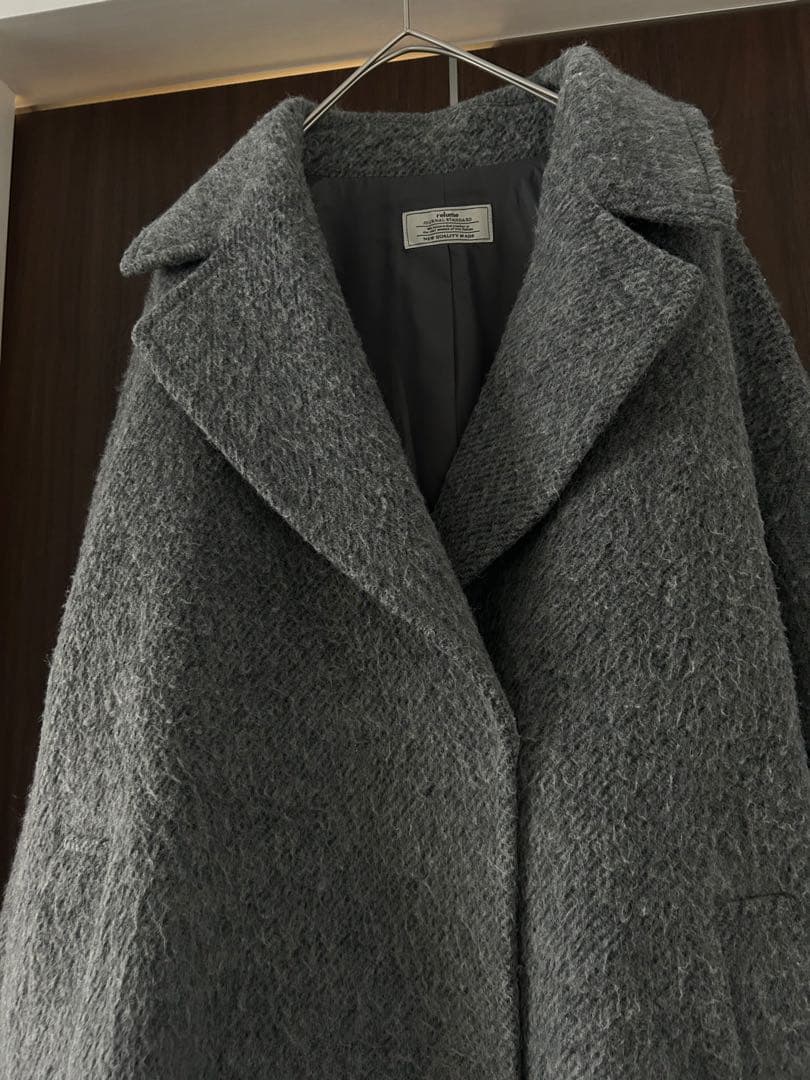 JOURNAL STANDARD 尾州ウールシャギーミドルコート 美品 - メルカリ