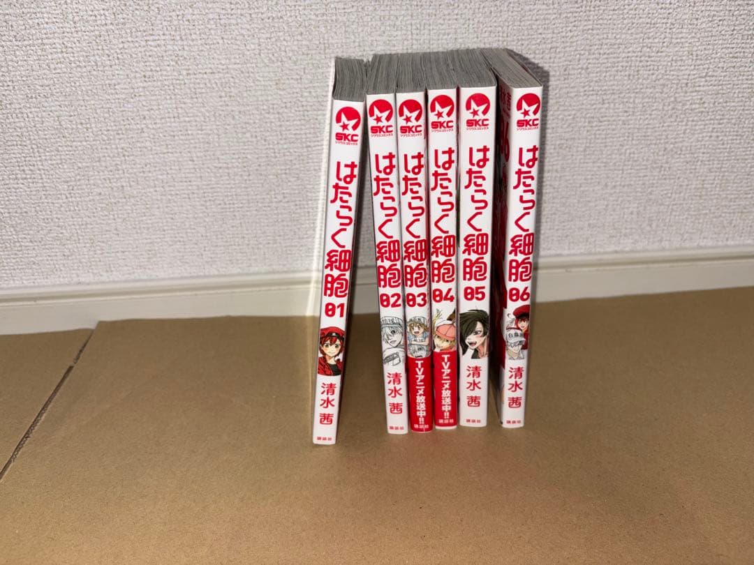 即日発送 はたらく細胞 1-6巻セット 清水茜 講談社 シリウスKC - メルカリ