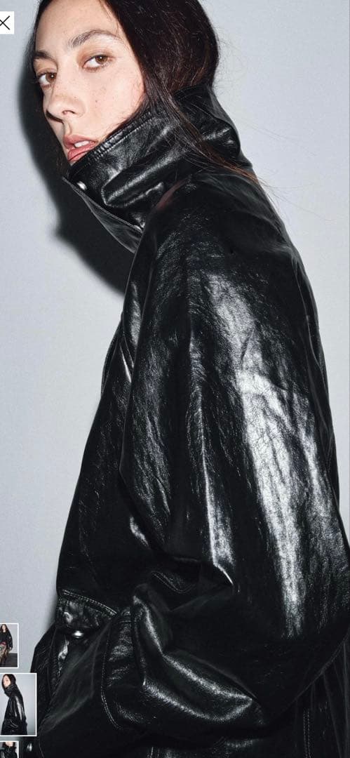 ZARA ZW COLLECTION シャイニージャケット　新品、未使用 ZARA ザラ ZW COLLECTION シャイニージャケット 新品、未使用 - メルカリ