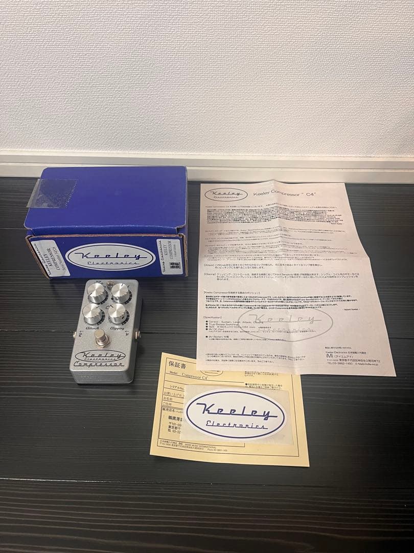 美品】Keeley compressor C4の通販はau PAY マーケット - 輸入雑貨の