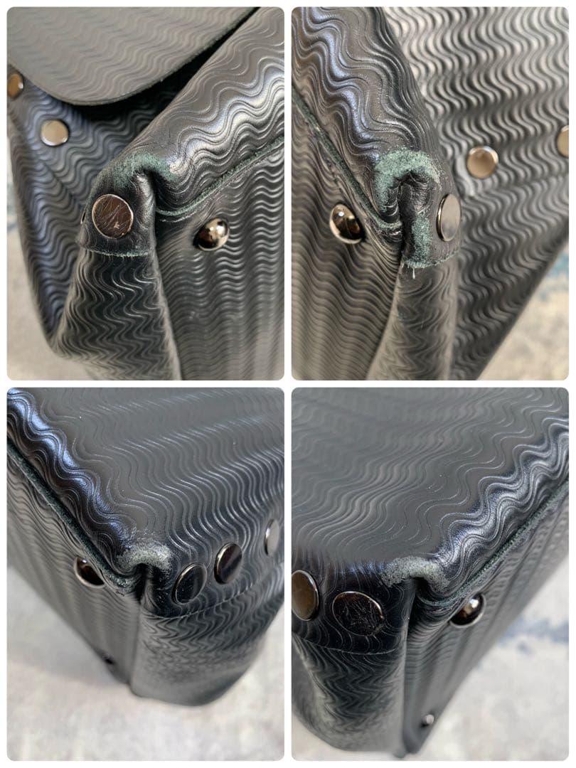 ザネラート ポスティーナ L 2WAYバッグ カシミアブランディーン 希少