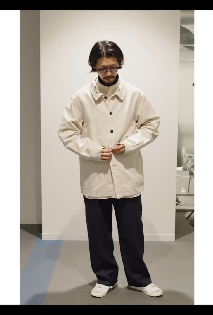 ets.materiaux ceremony pants チャコール - メルカリ