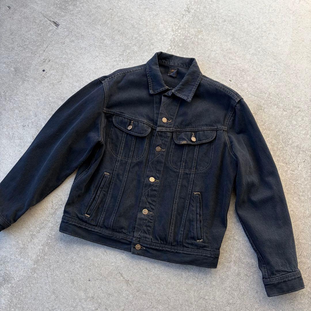 Lee デニムジャケット トラッカー 後染めブラック PATD-153438 Lee デニムジャケット トラッカー 後染めブラック PATD-153438 - メルカリ