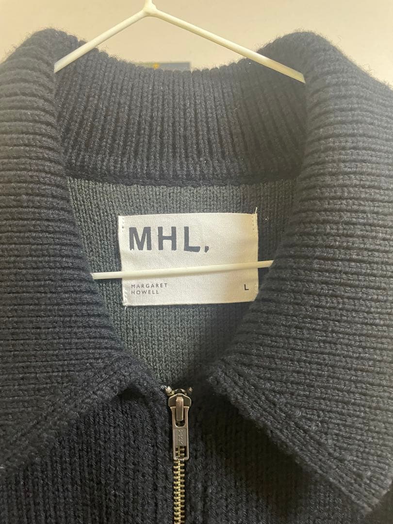 MHL マーガレットハウエル ニットジャケット ジップアップ