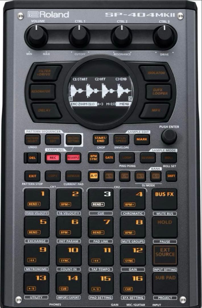 Roland SP-404 mkII サンプラー&エフェクター Amazon | ローランド ROLAND SP-404 MK II サンプラー | サンプラー