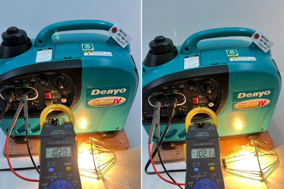 DENYOデンヨー インバーター発電機 GE-900SS-IV☆動作良好 237 - メルカリ