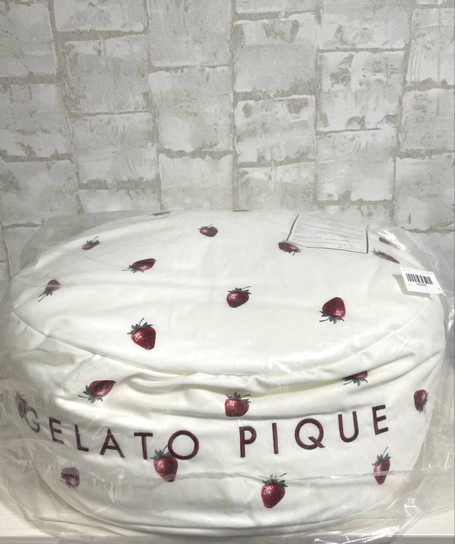 新品未使用】 gelato piqur／ジェラートピケ 限定 ビーズクッション