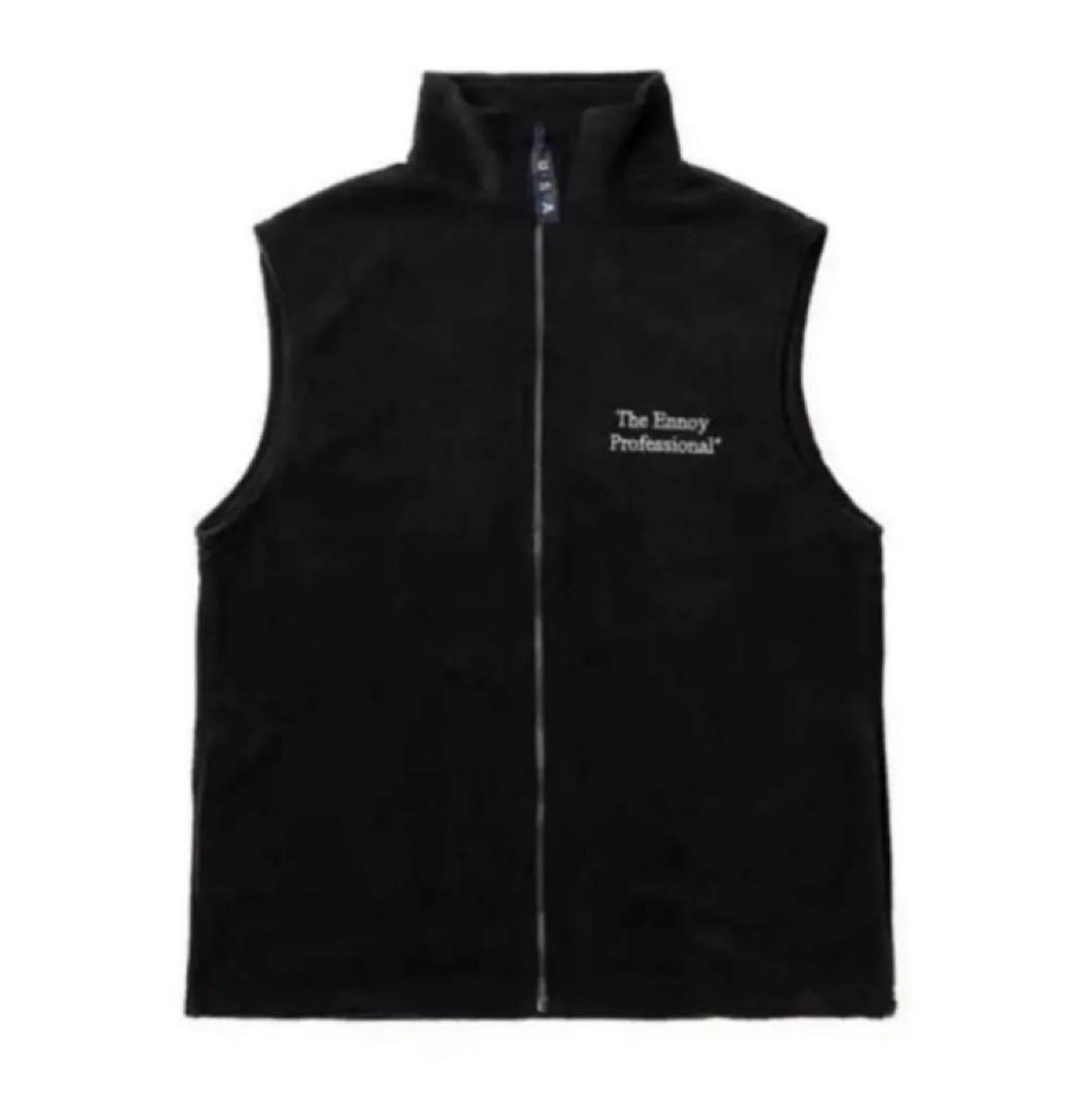 ENNOY PROFESSIONAL FLEECE VEST 黒 Lサイズ - メルカリ