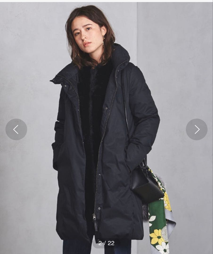 ユナイテッドアローズ別注ウールリッチ　コクーンダウンコート UNITED ARROWS（ユナイテッドアローズ）の「別注＜WOOLRICH（ウール