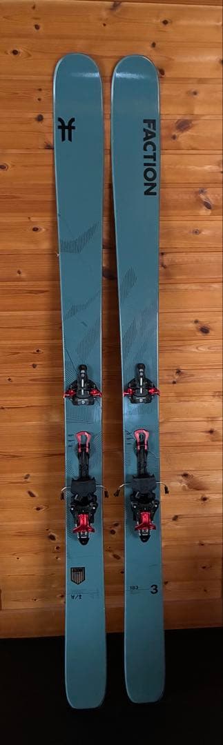 FACTION AGENT3 183cm kingpin13 最終価格 Faction Agent 3 Skis 2025 | Utah Ski Gear