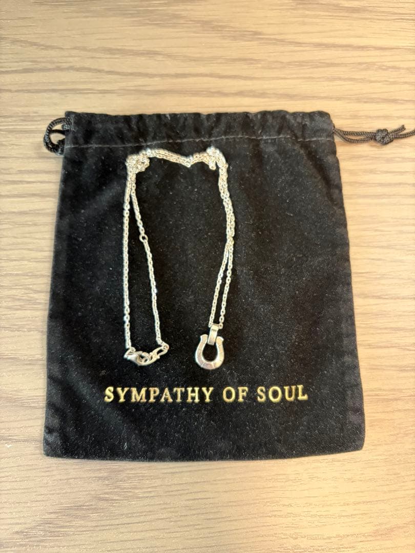 SYMPATHY OF SOUL ホースシューネックレス 925 - メルカリ
