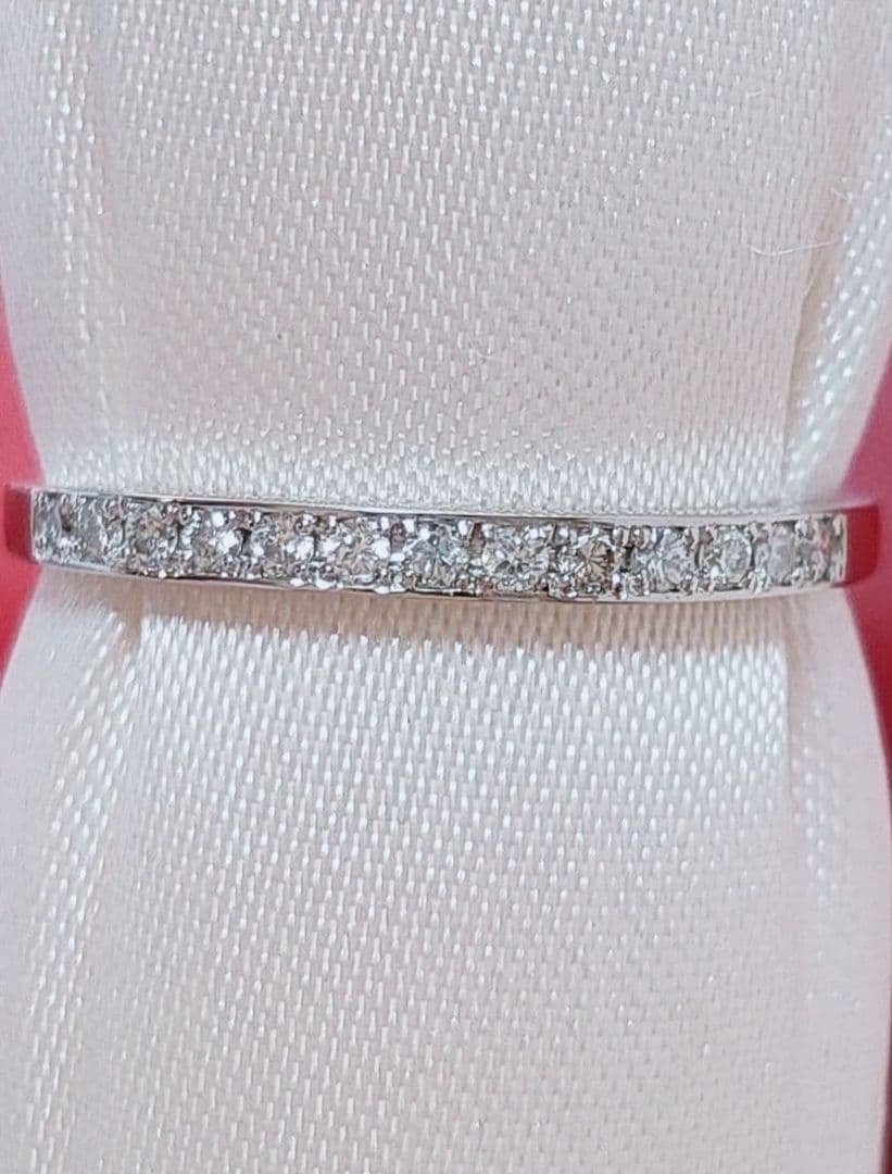 k18gp クンツァイト オーバル ファセットカット フリーサイズリング