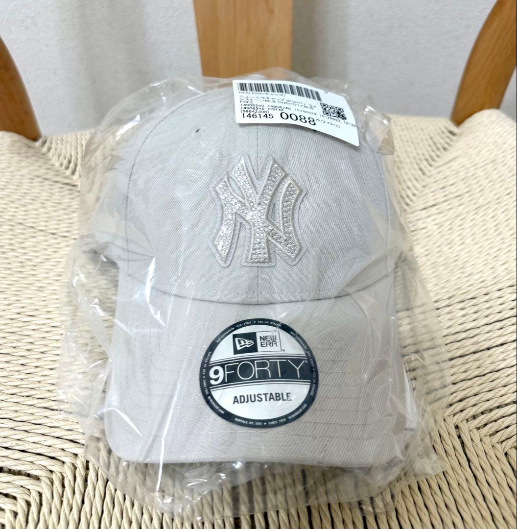 9FORTY Rhinestone ニューヨーク・ヤンキース アイボリー MLB - メルカリ