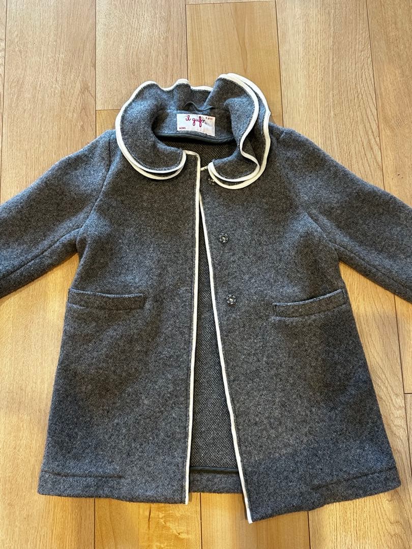 【美品】イルグッフォ　コート　4ans 八田エミリ | GRLで買ったこのコート、4000円くらいだったんだけど高