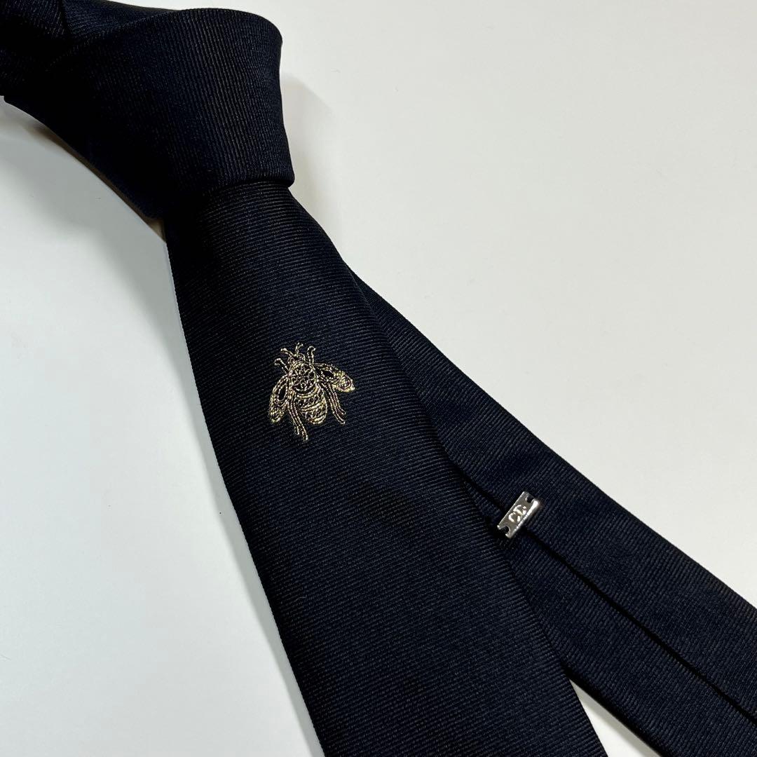 ✨極美品✨DIOR ディオール ネクタイ 高級シルク Bee 蜂 希少 - メルカリ
