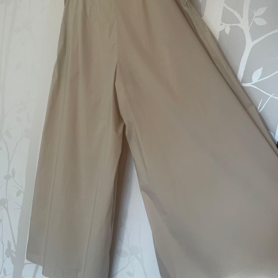新品】リビアナコンティ パンツ ワイドパンツ ベージュ ストレッチ 44 3L