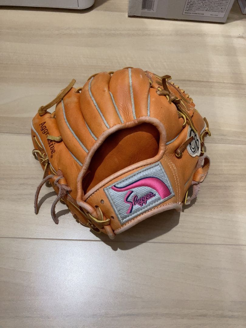冬トレ応援アイテム！ スラッガー SG-PRO オレンジ グローブ 久保田スラッガー 硬式 グローブ 外野手 野球 KSG-SPL 右投げ用 DP