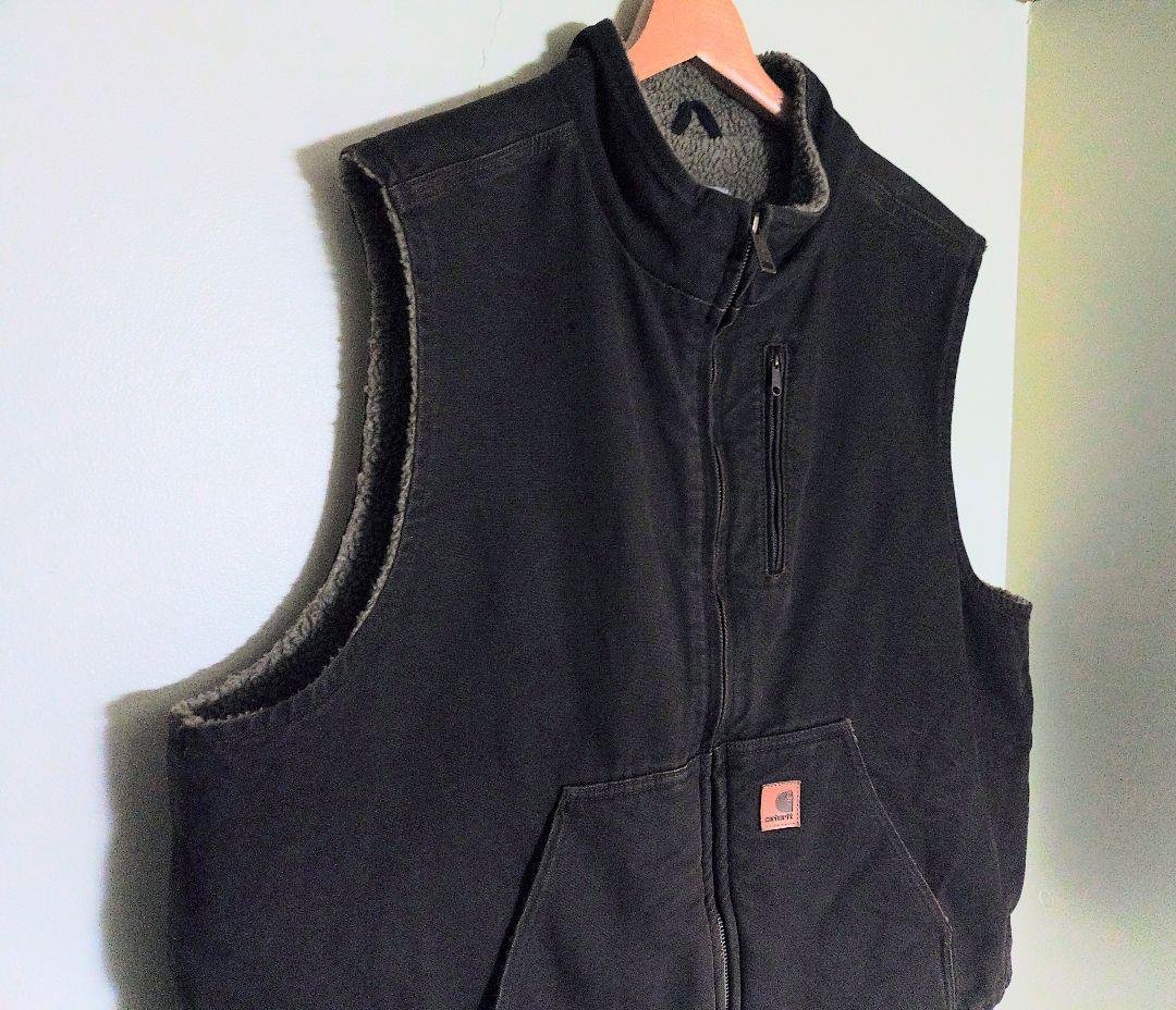 ⬛Carhartt❐ダックベスト【ブラウン】 19 メキシコ製 Carhartt ダックベスト ブラウン Size (XL) – frgeek