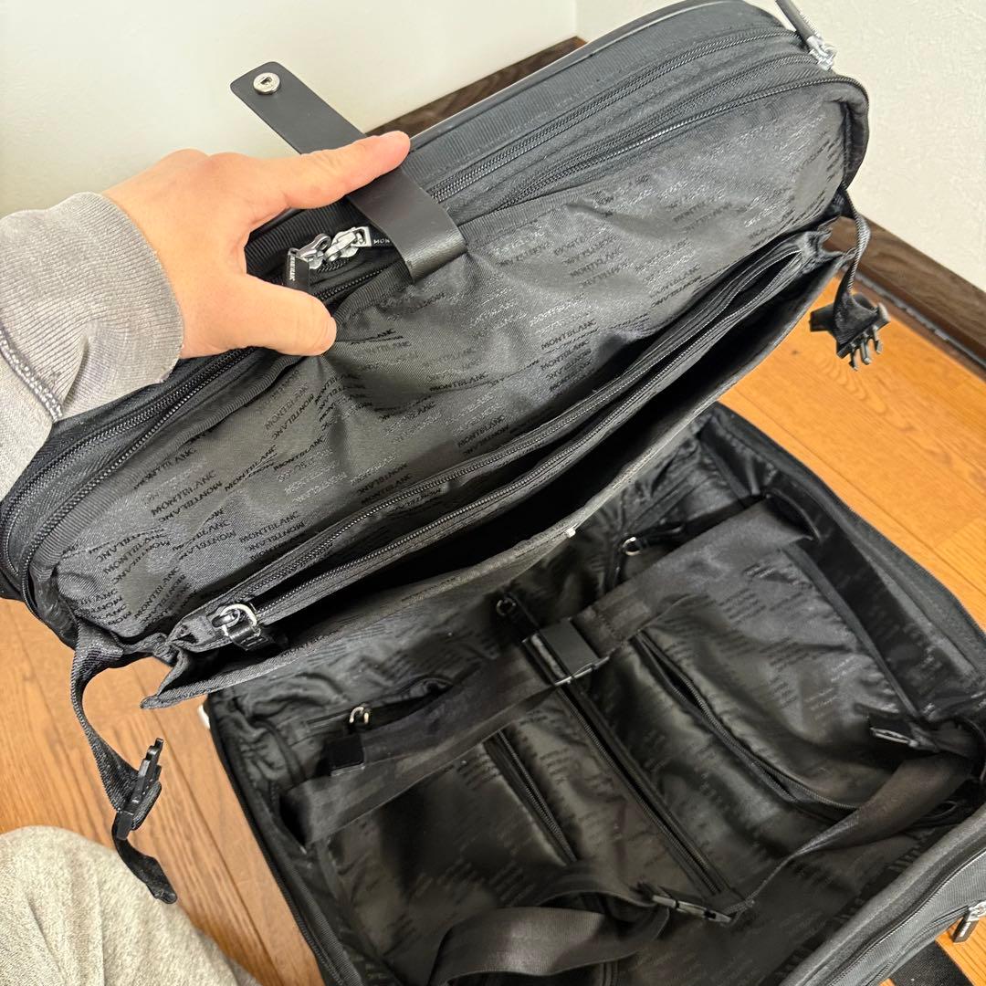 MONTBLANC モンブラン ビジネストロリーバッグ 2輪 - メルカリ