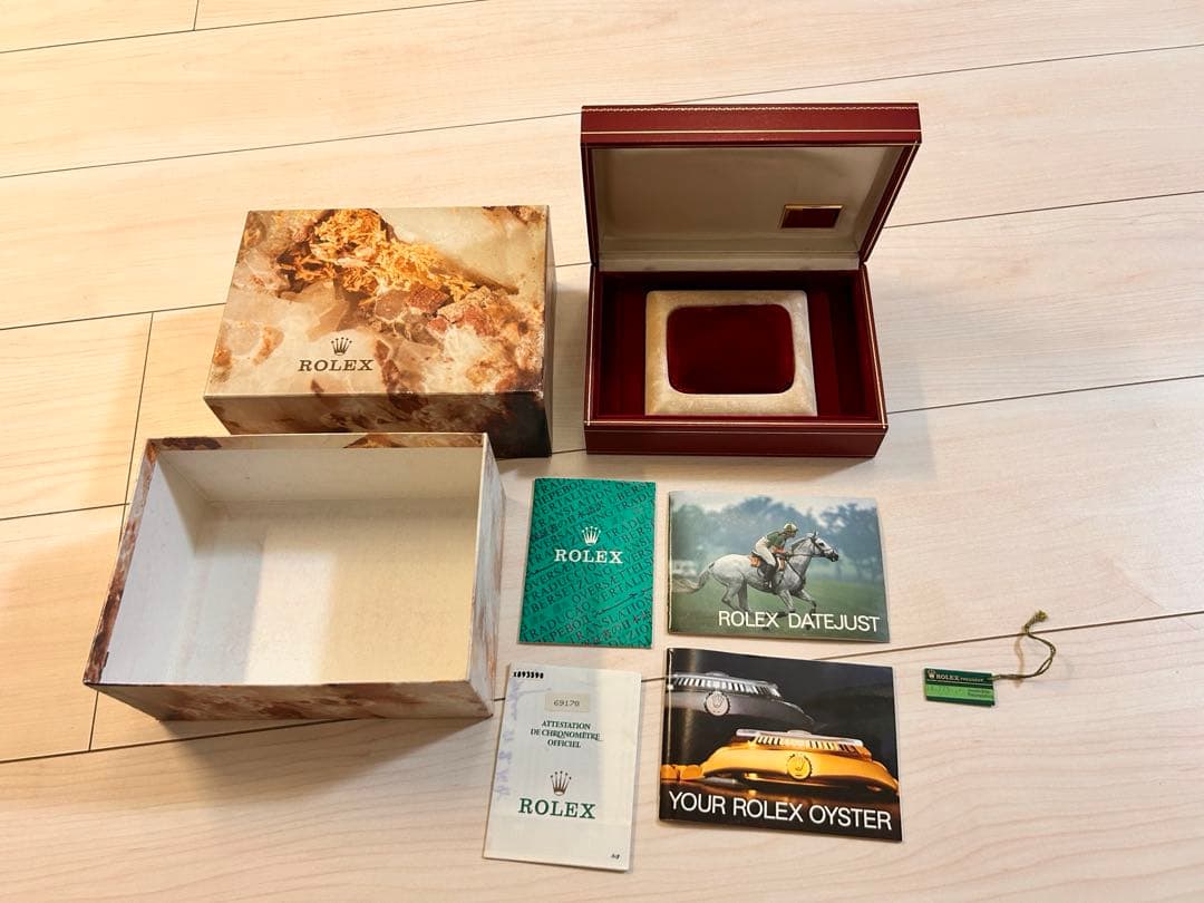 ロレックス ROLEX空箱 収納ケース69178 60.01.2 ROLEX（ロレックス） 時計用 空き箱 ケース 空箱 14.00.08 レッド 赤