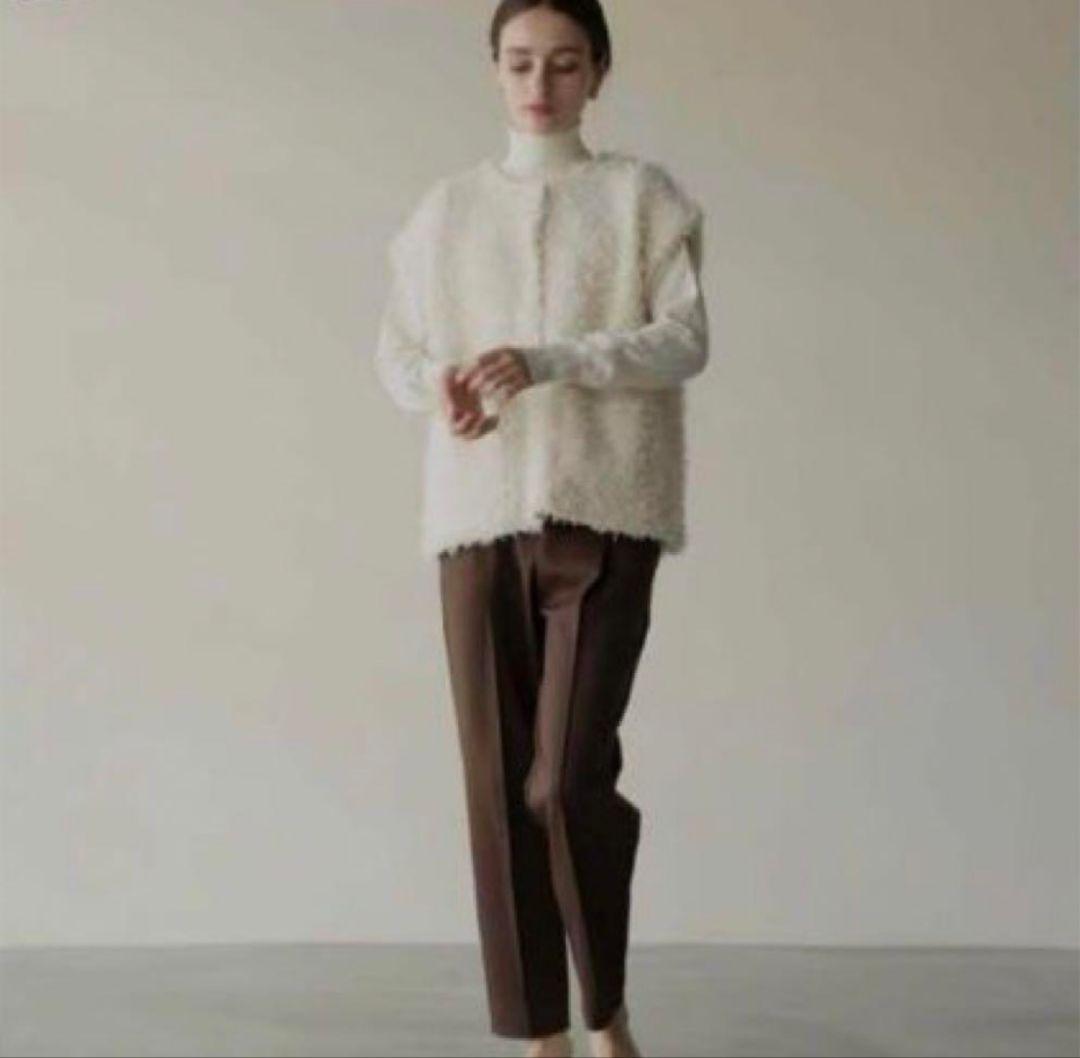 OHGA MOKE VEST オーガ モケベスト ホワイト - メルカリ