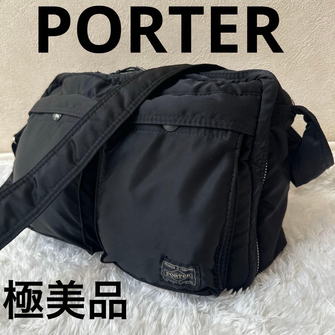 PORTER ポーター　タンカー　新型　二層式　ショルダー　バッグ　ブラック TANKER(タンカー) SHOULDER BAG(S) | 吉田カバンホームページ