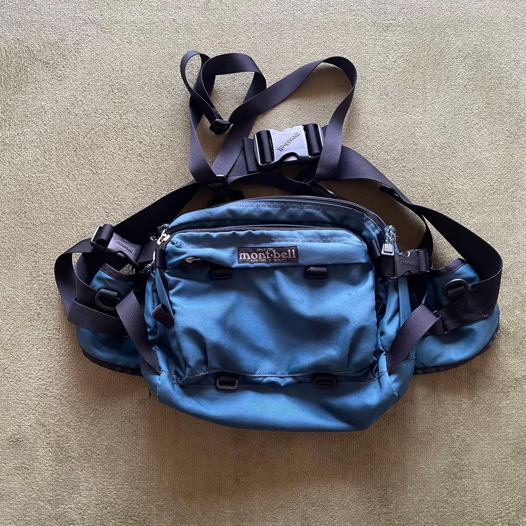 90s 旧ロゴ モンベル mont-bell ショルダーバッグ - メルカリ