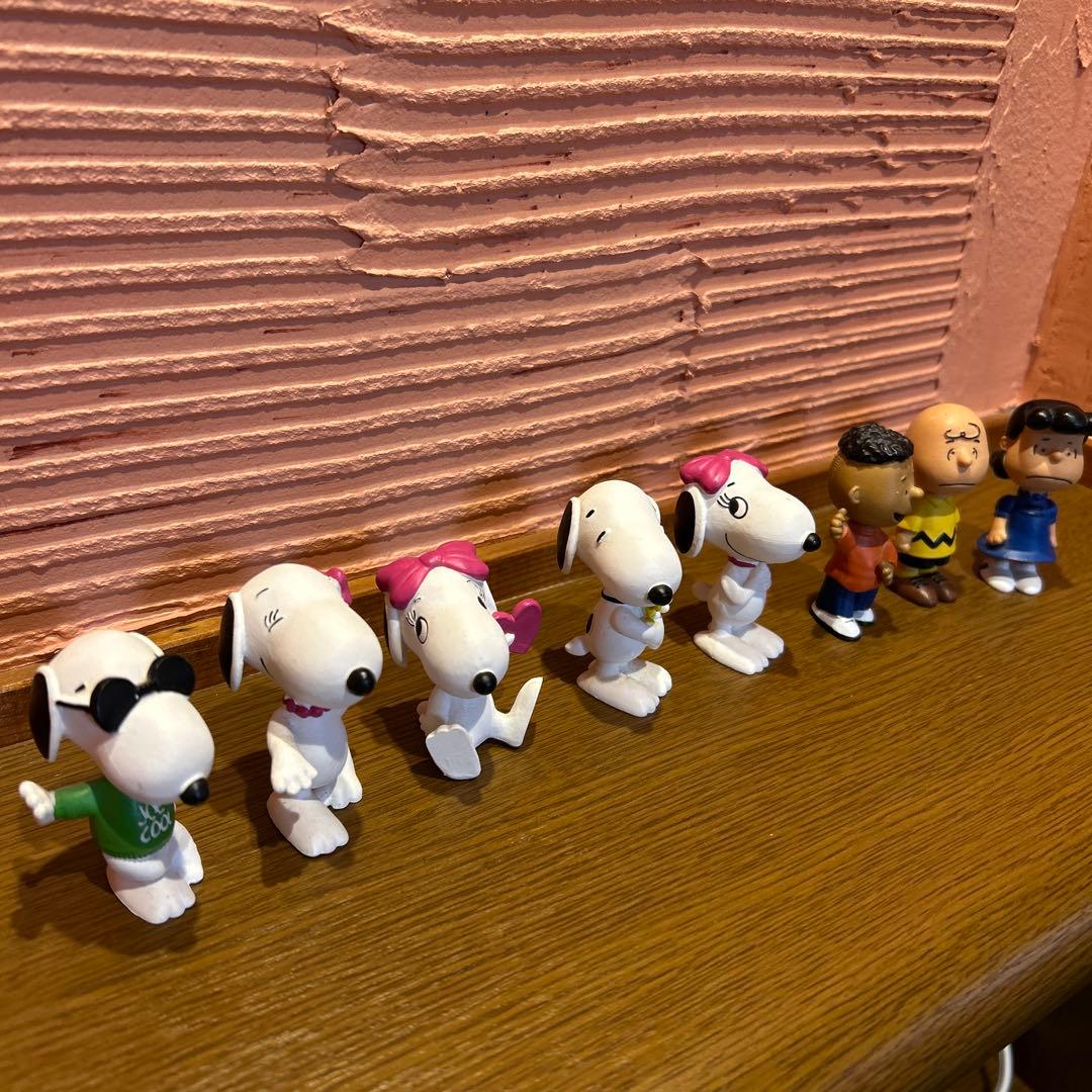 スヌーピー フィギュアセット 8体セット - メルカリ