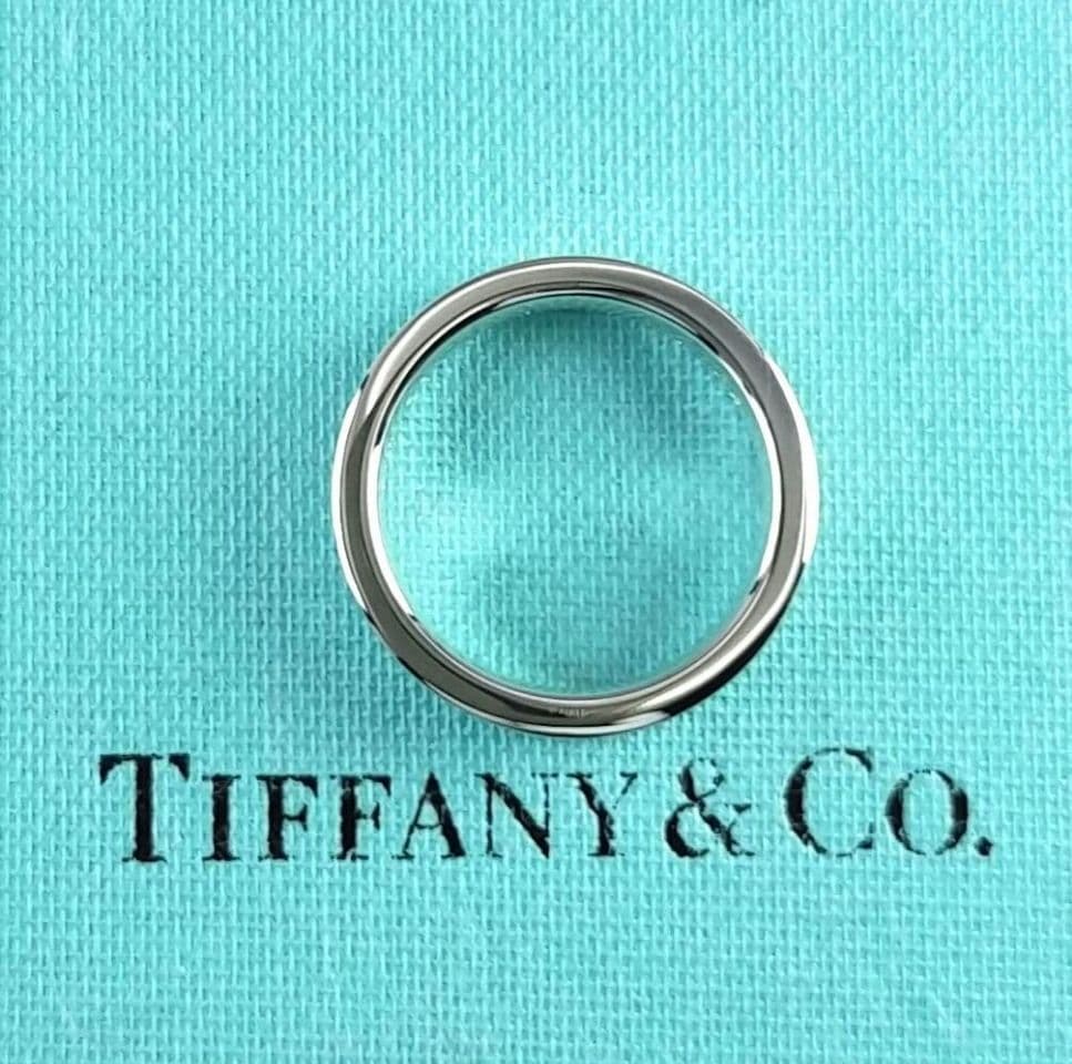 ○SALE○【ティファニー】1837 ナロー サファイア 2P リング 7号