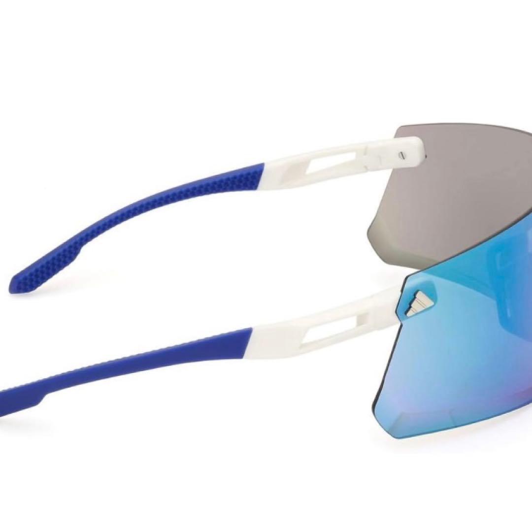 アディダス adidas 箱根駅伝 スポーツグラデーションブルー サングラス