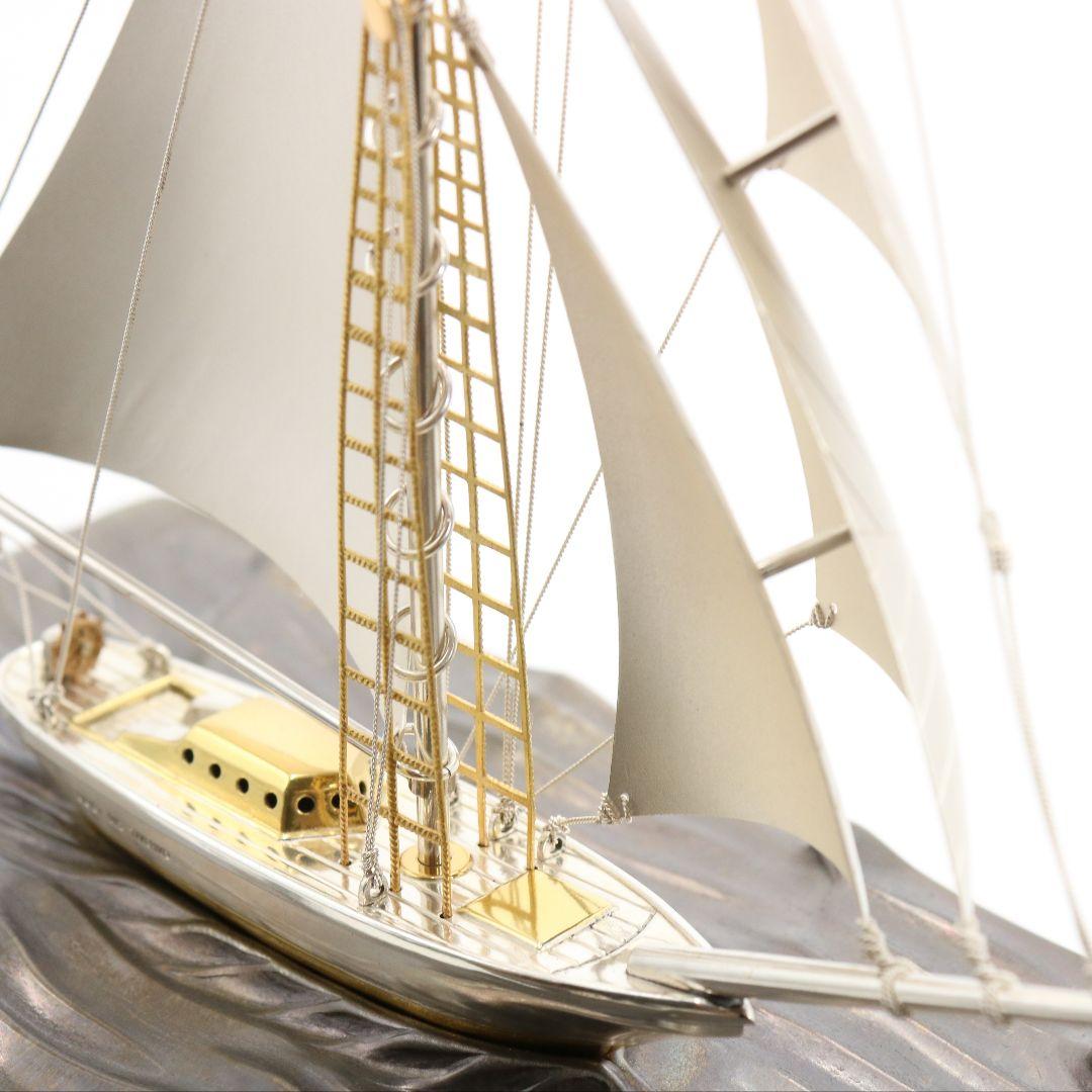 関工芸 武比古 SILVER985 銀製帆船ヨット 約101g V364 GK1 - メルカリ