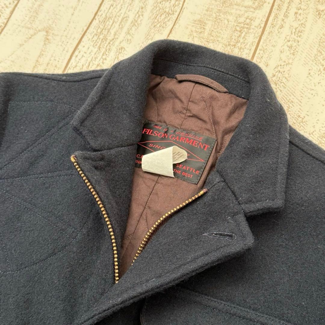 イタリア製【フィルソン】ブラックレーベル レイルロードマンズコート
