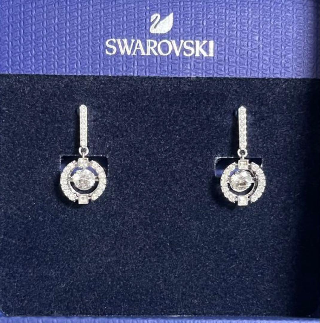 スワロフスキー イヤリング Sparkling Dance 正規品 極美品 - メルカリ