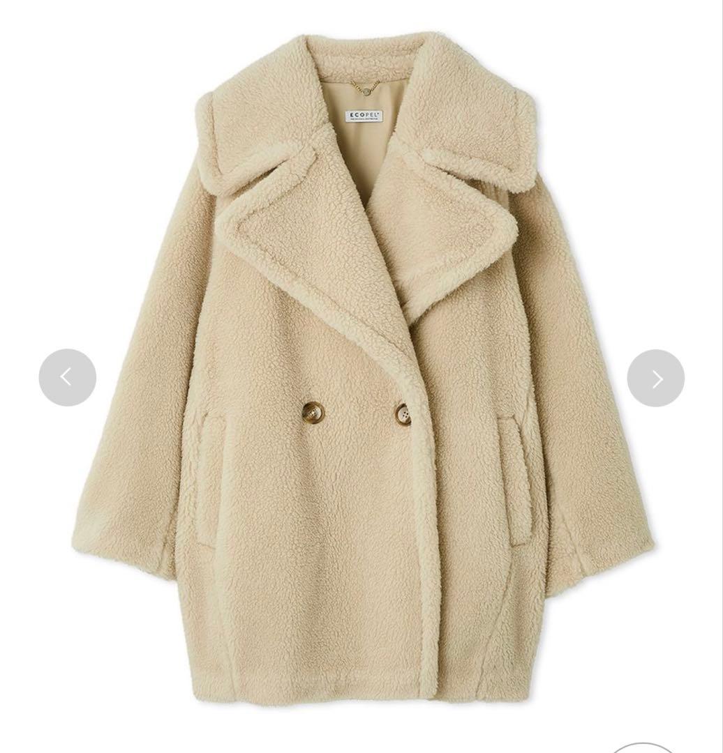 ECOPELボアミドルコート FRAY I.D フレイアイディー - メルカリ