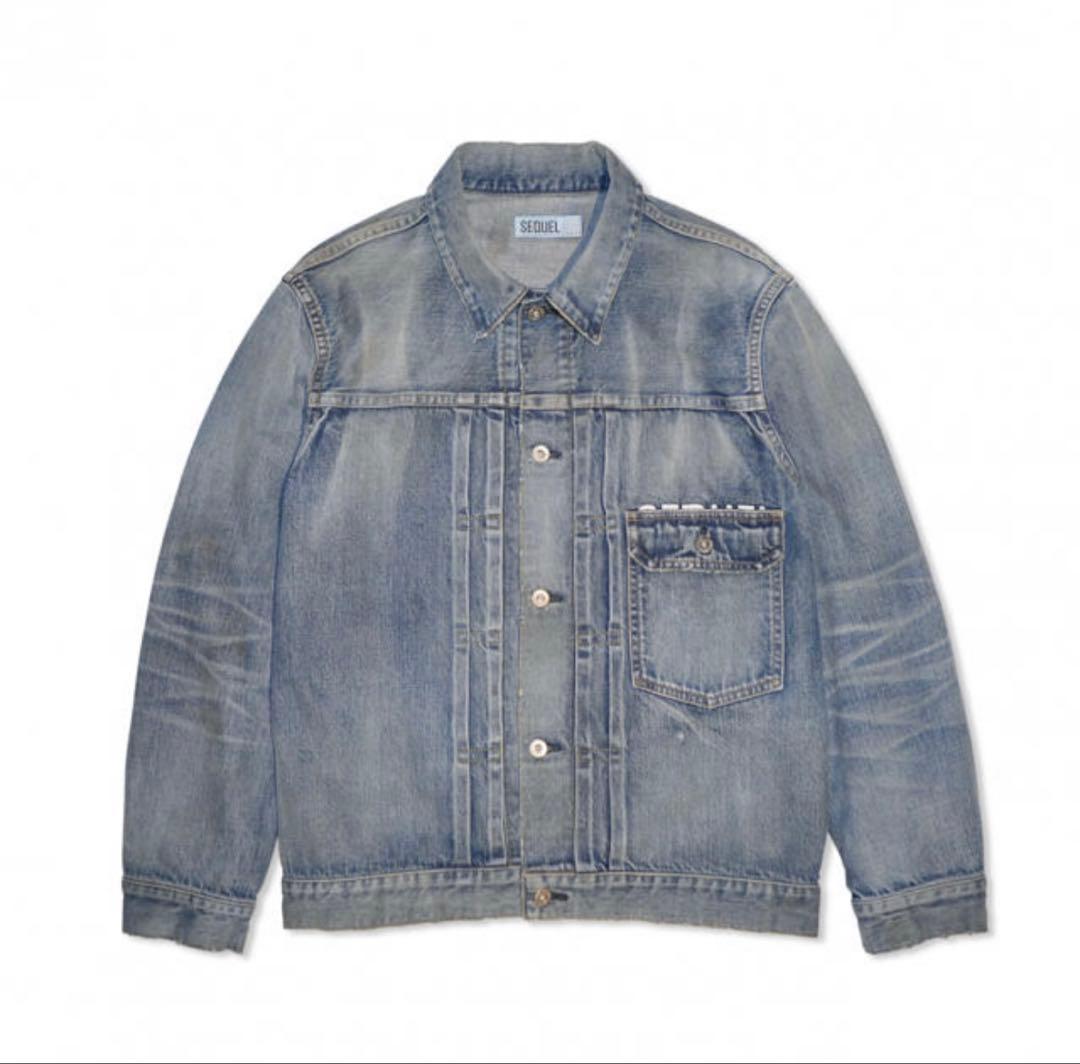 SEQUEL FRAGMENT DENIM JACKET XL 藤原ヒロシ ラゲッジレーベル SEQUEL FRAGMENT DENIM JACKET XL 藤原ヒロシ SEQUEL
