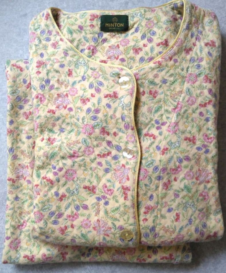 美品☆ワコール　ミントン　レディースパジャマ　冬用　厚地　Wacoal WACOAL（ワコール） ミントン リラックス＆スリープ パジャマ ナイティ