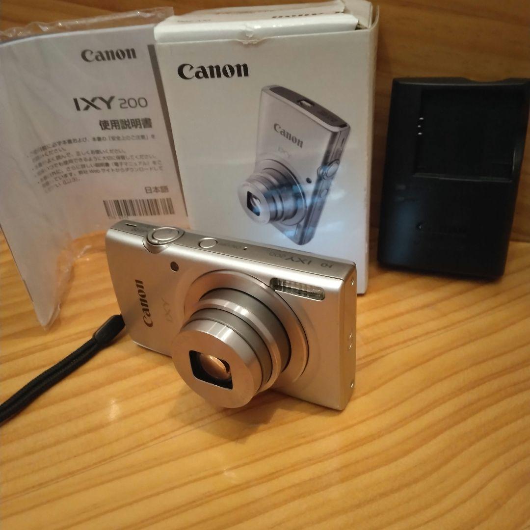 Canon IXY 200 シルバー コンパクトデジタルカメラ - メルカリ