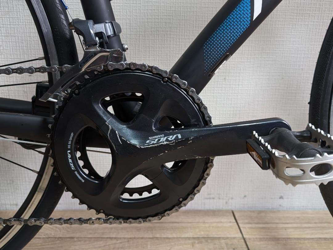 メンテ済 美品ロードバイク MERIDA RIDE150 2×10 神奈川より - メルカリ