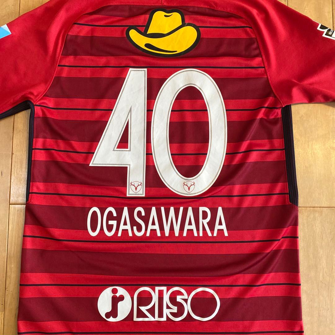 鹿島アントラーズ 小笠原満男40番 現役最終年ユニフォーム - メルカリ