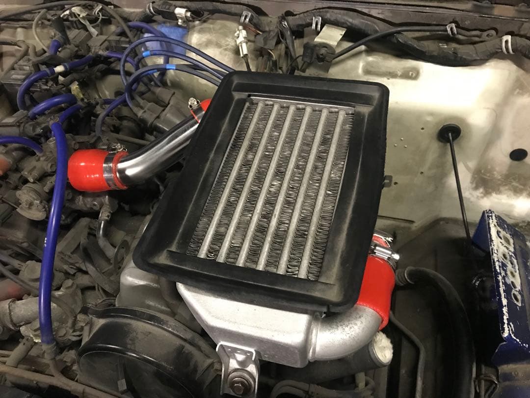 正規商品！ジムニー 【JA12】ターボパイプ2点set SUS製!希少レッド