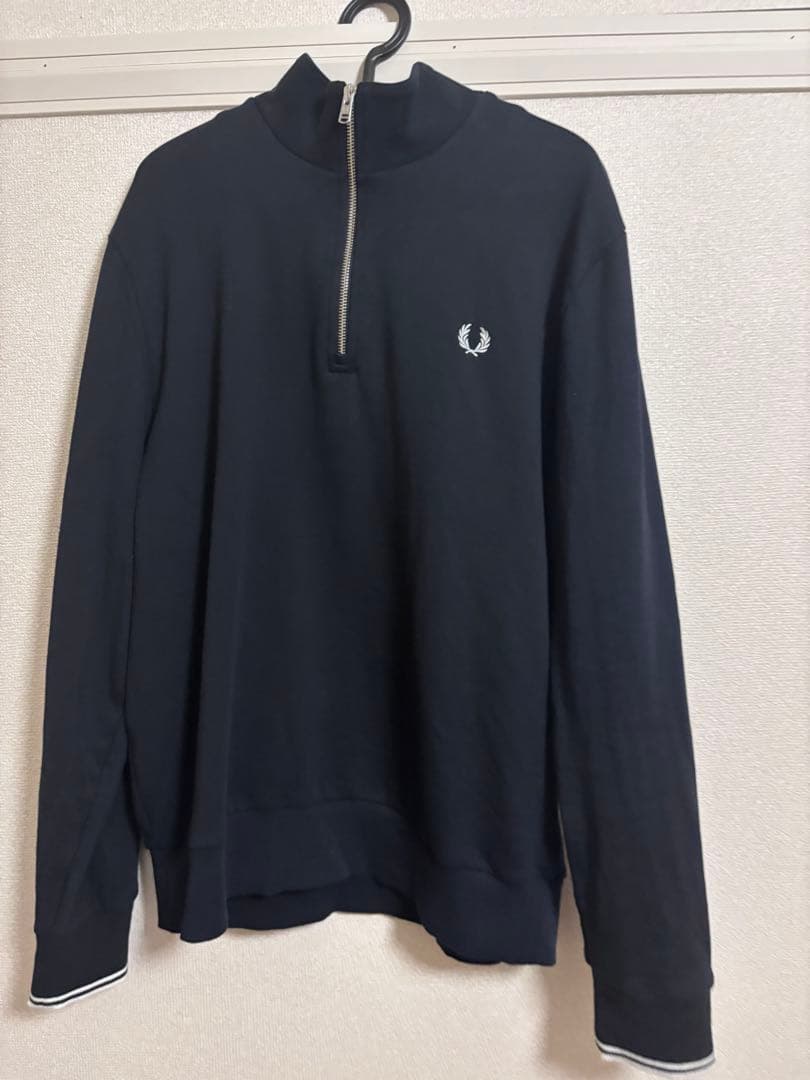 FRED PERRY ハーフジップトレーナー XL ネイビー 楽天市場】フレッドペリー FRED PERRY トレーナー メンズ ハーフ